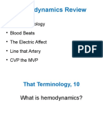 1. Hemodynamics Review Qs