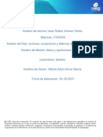 Reto5 - Acciones, Excepciones y Defensas en Los Titulos de Credito