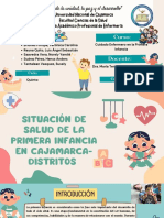 Situación de Salud de La Primera Infancia en Los Distritos de La Provincia de Cajamarca