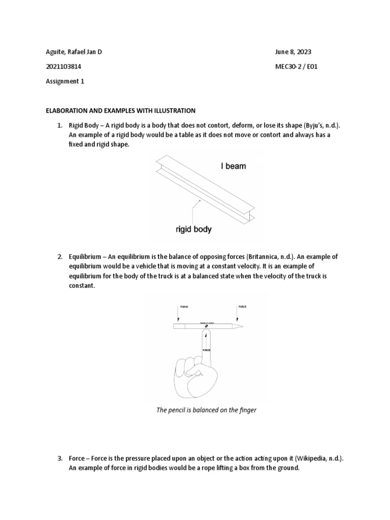 Rafael jan aguite assignment 1 06 08 23 pdf force torque