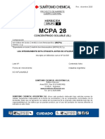 MCPA 28 Proyecto de Marbet
