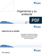 03 Influencia Del Medio Ambiente Con Los Organismos - Bioticos