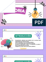 Presentación Diapositivas Lluvia de Ideas Doodle Multicolor Rosa y Violeta