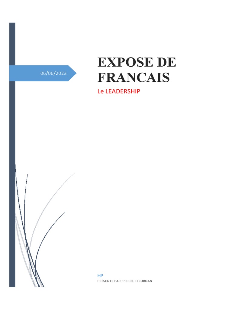 Principes et styles du leadership efficace | PDF | Affaires ...