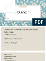 Lesson 14 - Recipes