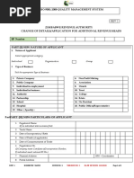 ZIMRA Rev 2 Form for Change of Details | PDF | Taxes | Banks