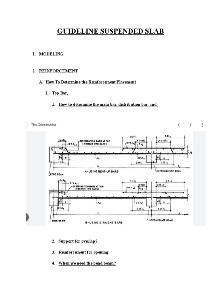 Guideline Suspended Slab PDF