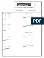 Evaluacion Veran