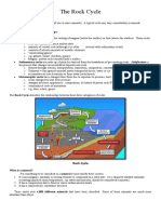 Rock Cycle Hand Out