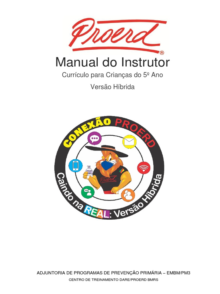 Manual do instrutor proerd 5° ano híbrido | PDF
