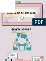 Diapositivas Generalidades de Contrato de Trabajo