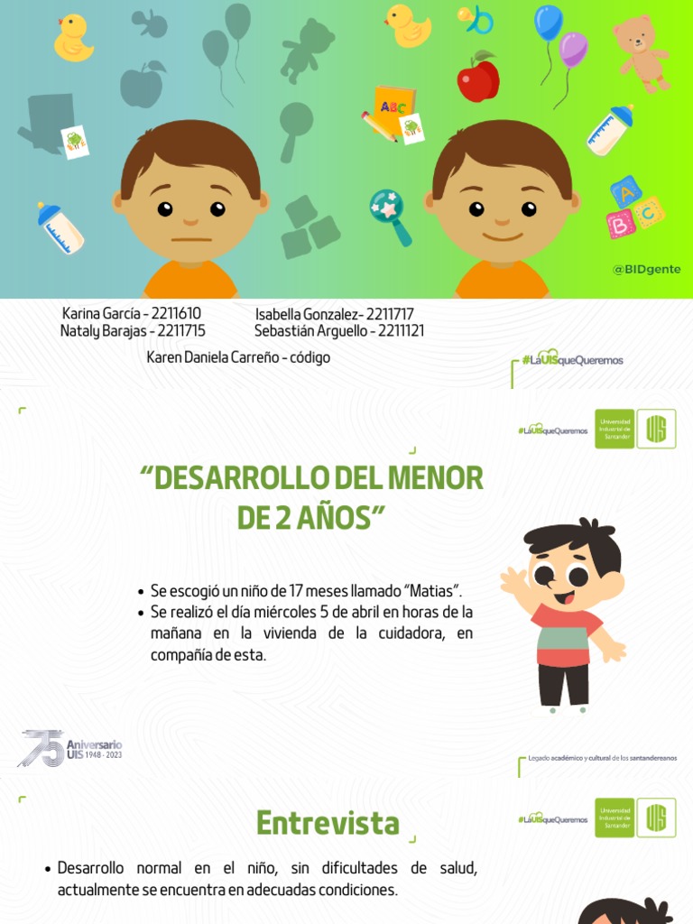 Desarrollo normal de un niño de 17 meses | PDF | Especialidades Medicas ...