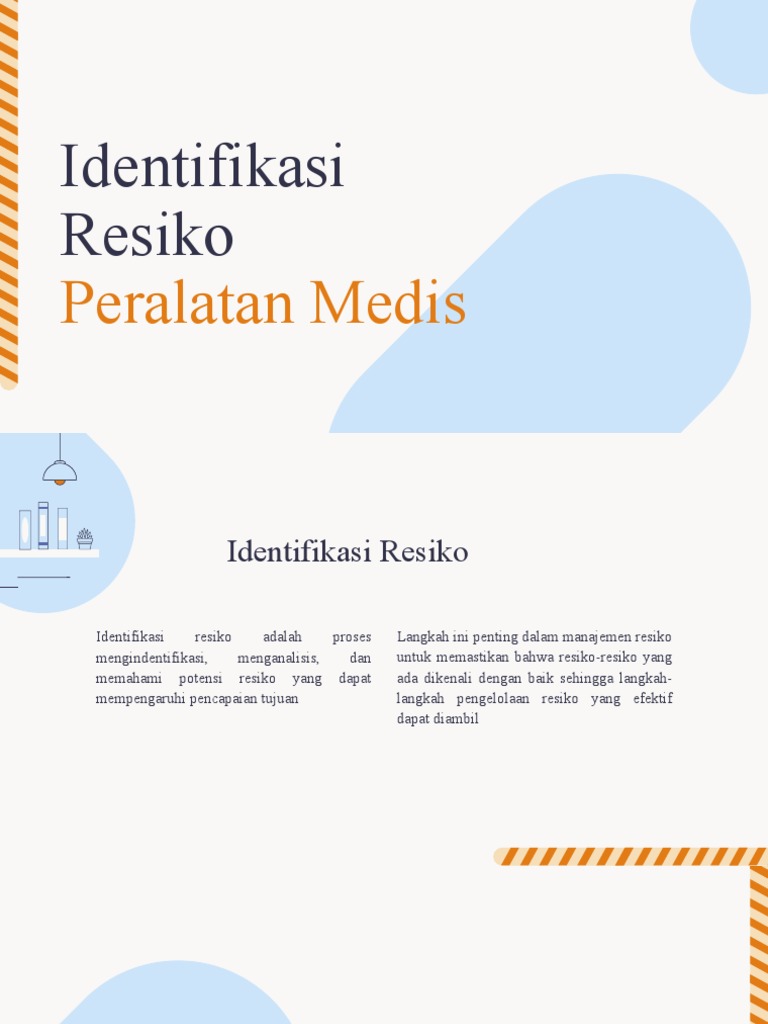 Identifikasi Resiko Peralatan Medis Pdf