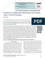 Difference of Sino-US National Image Construction Seen from the Use of Shell Nouns