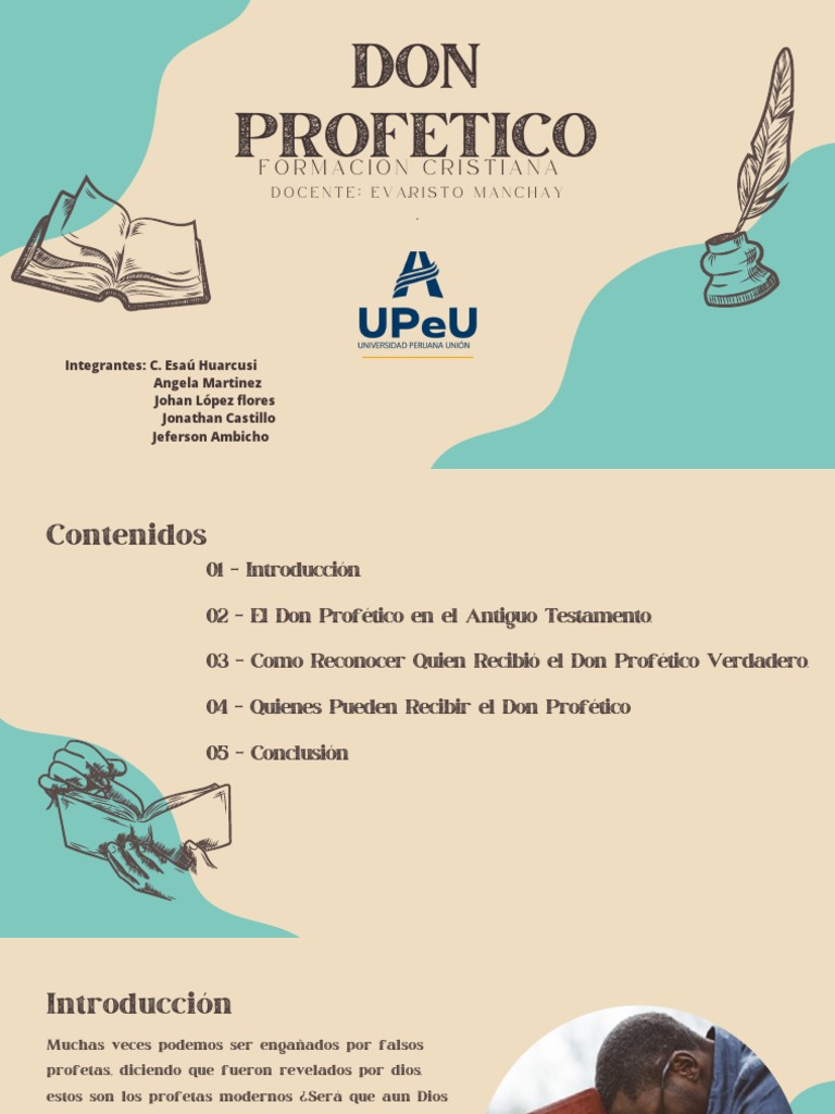 El Don Profético en la Biblia | PDF