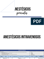 Anestésicos Generales