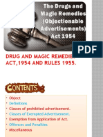 Drug and Magic Remedies