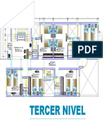 Tercer Nivel: Terraza Terraza Dormitorio 4 Dormitorio 5 Dormitorio 6 SS.H.H. SS.H.H. SS.H.H