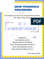 ACt. 13 Planeacion y Evaluacion