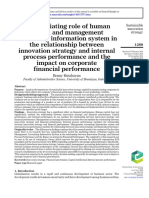 The Mediating Role of Human Capital and Management Accounting Information System in The Relationship