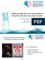 Presentación RIMS 2018 - Colillas de Cigarrillos