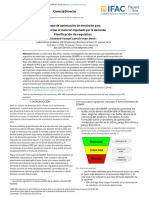 A Simulation-Optimization Approach To Parameterize Demand-Driven Material