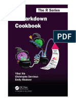 Xie 2020 R Markdown Cookbook