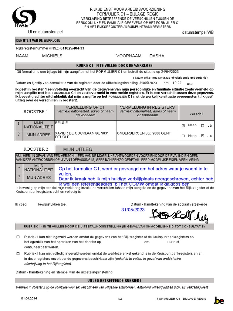 Bijlage regis pdf