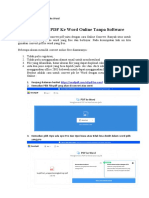 Bagaimana Cara Convert PDF Ke Word