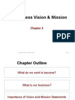 The Business Vision & Mission