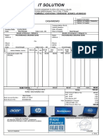 It Solution: Cashmemo