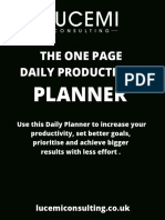 Daily Planner October2020