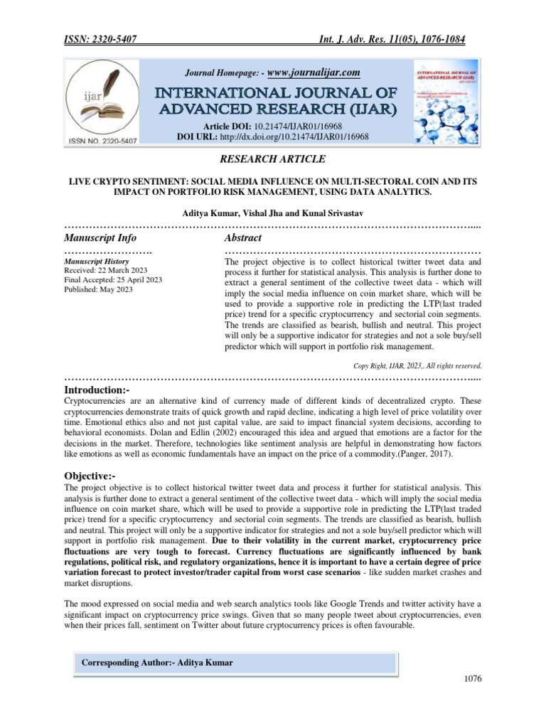 social media impact on crypto prices