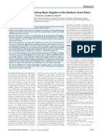 Pesticides in Surface Drinking-Water Supplies of The Northern Great Plains