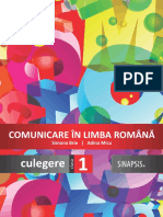 Culegere - Comunicare in Limba Romana - Clasa 1