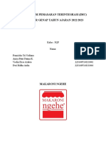 Komunikasi Pemasaran Terintegrasi (Imc) Semester Genap Tahun Ajaran 2022/2023