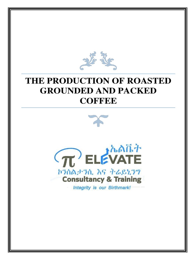 business plan on coffee roasting