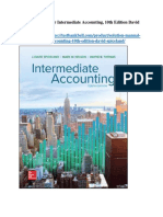 Solution Manual For Intermediate Accounting 10th Edition David Spiceland