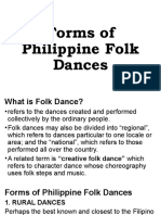 Forms of Philippine Folk Dances