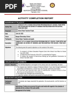 Sample Program Flow For Moving Up Ceremonies | PDF | Human Nature ...