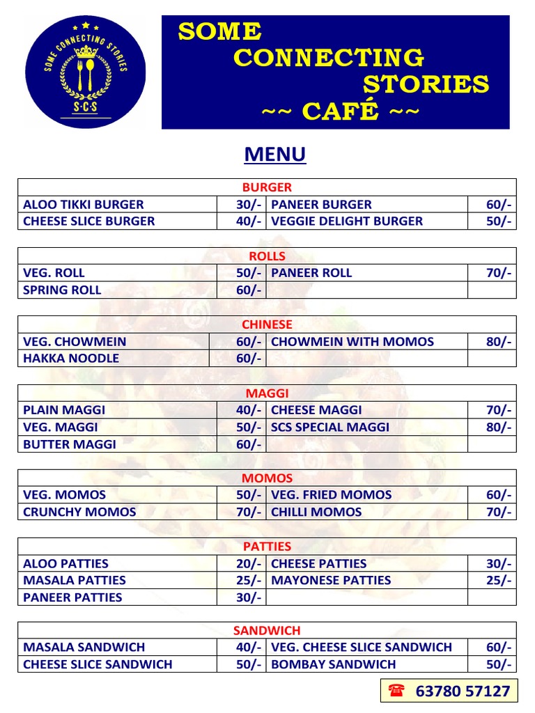 SCS Cafe 2 PDF