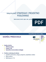 4. Analiza vanjskog (PESTLE, 5 sila) i unutarnjeg okruženja (BCG, MacKinsey)