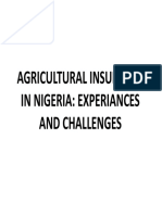 Agricultural Insurance Nigeria