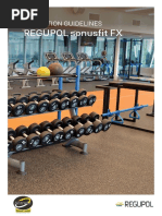 Regupol Sonusfit FX - Install Guide - V1.2021