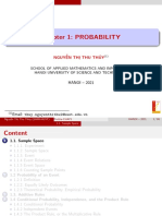 Probability and Stochastic Process Chap 1 Theory by Nguyễn Thị Thu Thủy (Sami-Hust)