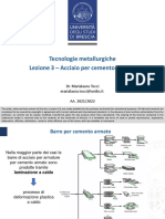 LEZIONE 3 - Acciaio Per C.A