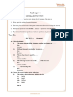 ICSE Sample Papers For Class 9 Chemistry Paper 2