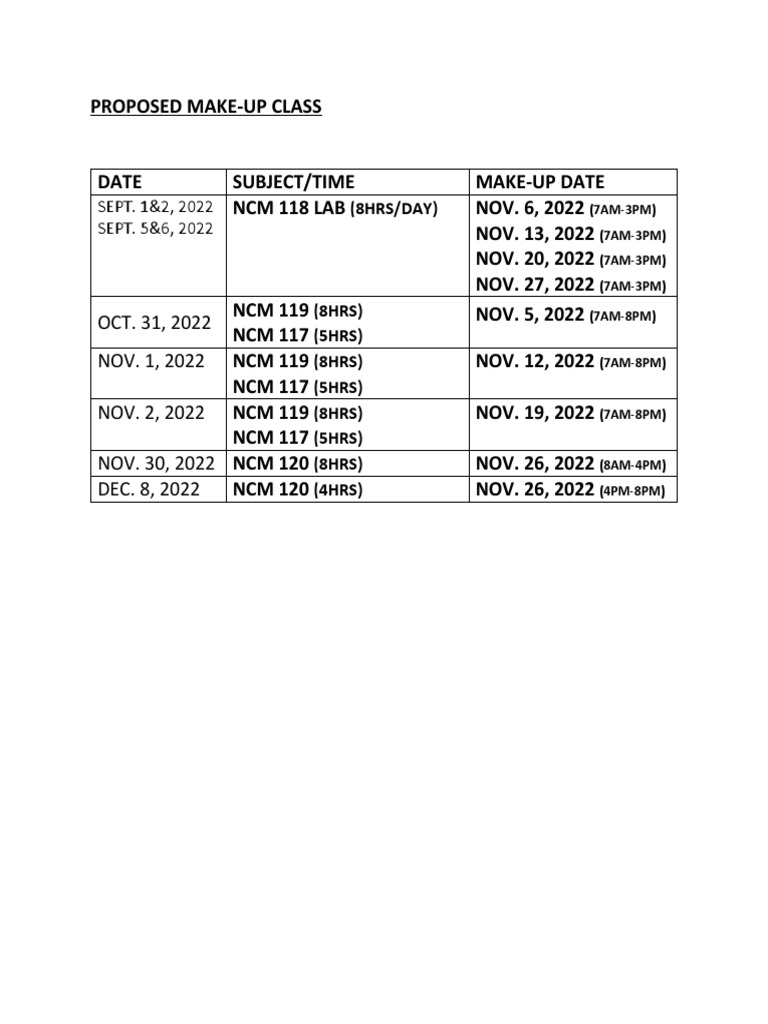 Proposed make pdf