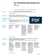 Beyond Equality Gathering Zeitplan