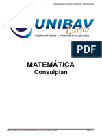 Apostila Matemática - Conteúdo - Consulplan